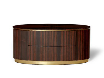 PERDIZ - Low wooden coffee table with storage space by Ginger & Jagger - view 2